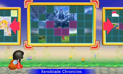 An incomplete Xenoblade Chronicles puzzle in Puzzle Swap.